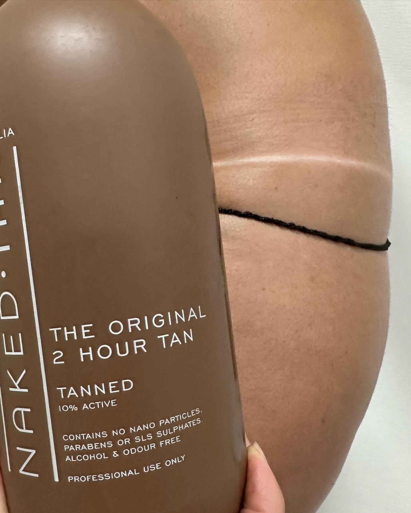 Spray Tan Solution Tanned