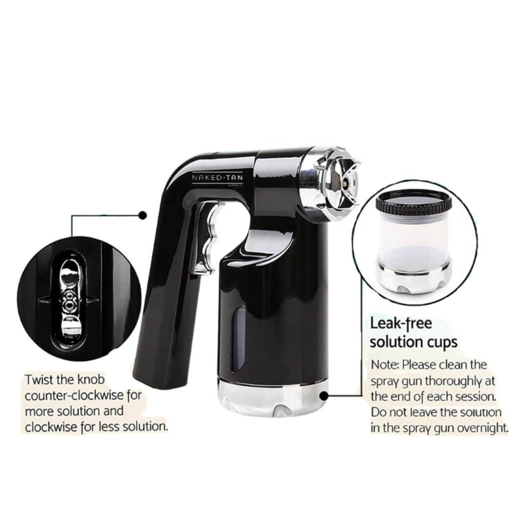 Black Spray Tan Gun